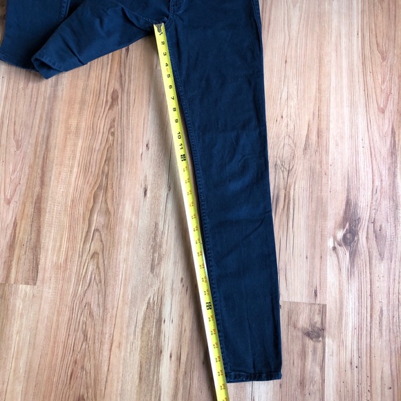 Hollister Skinny Jeans Size 26 3R Dark Blue - Picture 9 of 11